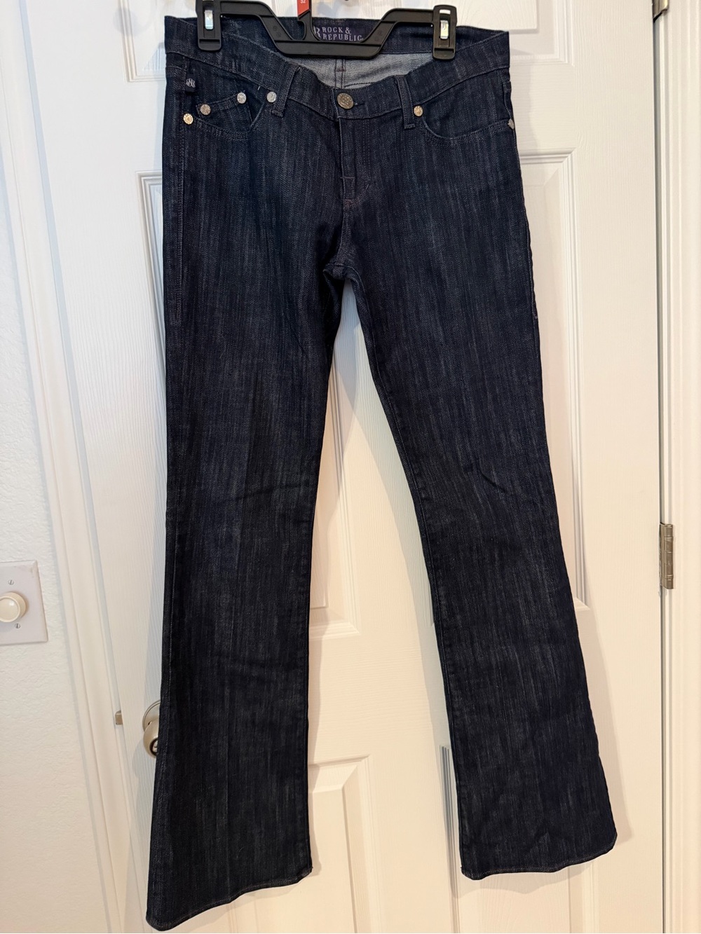 Rock & Republic Dark Indigo Flare Jeans